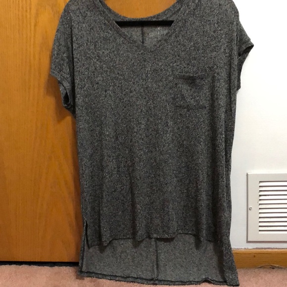 American Eagle Outfitters Tops - American eagle black/grey short sleeve shirt